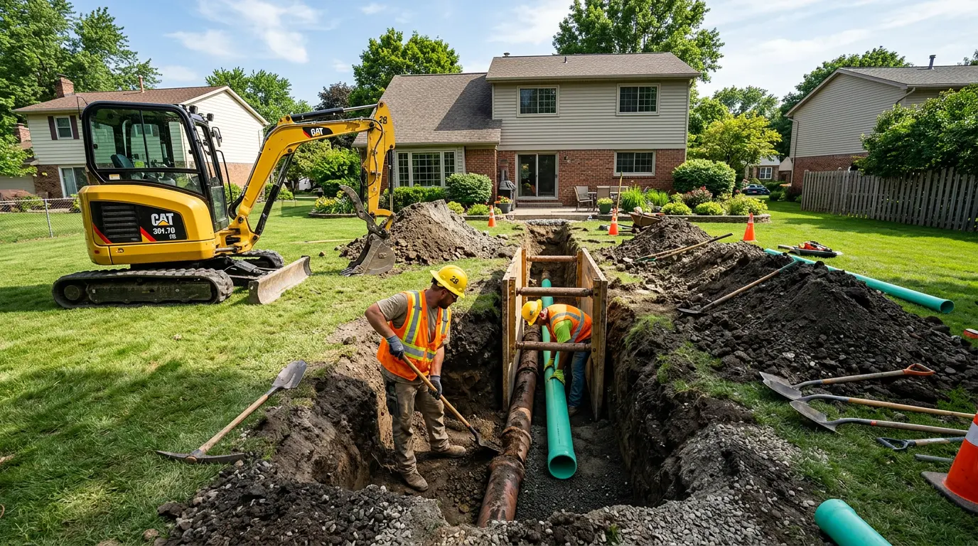 Sewer Line Cleaning in Cahokia Heights, IL
